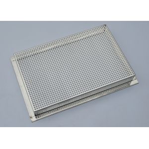 Food Industry FDA Ss201 3cm Wire Mesh Tray