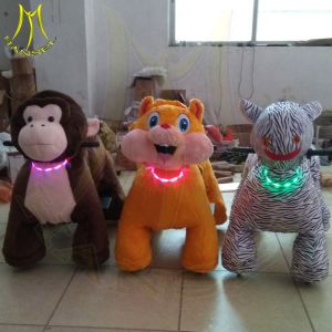Buy cheap Hansel amusement children funfair plush battery operated zoo animal toys from wholesalers