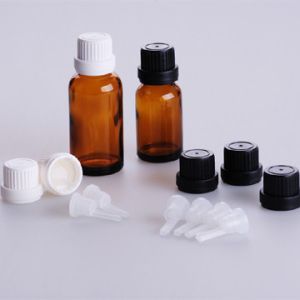 Blue Color 15ml Glass Dropper Bottles , Essential Oil Dropper Bottle Boston euro