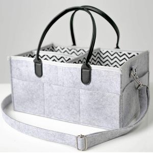 Buy cheap Durable Felt Baby Diaper Caddy With Detachable Adjustable Shoulder Strap from wholesalers
