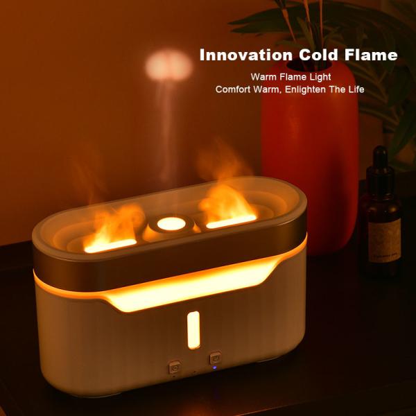 Buy cheap 2023 New Flame Water Atomization Jellyfish Fog Humidifier Desktop Portable Essential Oil Aroma Diffuser with Atmosphere Light from wholesalers