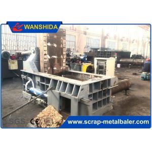 Buy cheap Hydraulic Scrap Baler with 60KW Total Power 6900x4500x3250mm Dimension and 21000kg Weight for Efficient Scrap Metal Baling from wholesalers