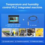 Buy cheap Temperature Humidity Control PLC HMI Panel 3 Analog Inputs Passive NPN from wholesalers