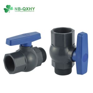 Large Sizes Plastic PVC Ball Valve for Water Supply ANSI Standard Fixed