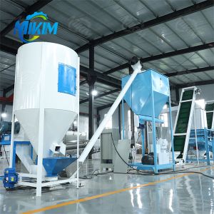 High Efficiency Fully Automatic Medium Large Scale Livestock Feed Processing