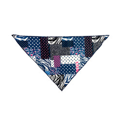 Buy cheap Washable Personalized Pet Bandana Adjustable Custom Dog Scarf Bandana from wholesalers