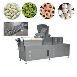 China ABB Relay Powered Puffed Snacks Chips Food Making Machine With Video Outgoing Inspection on sale