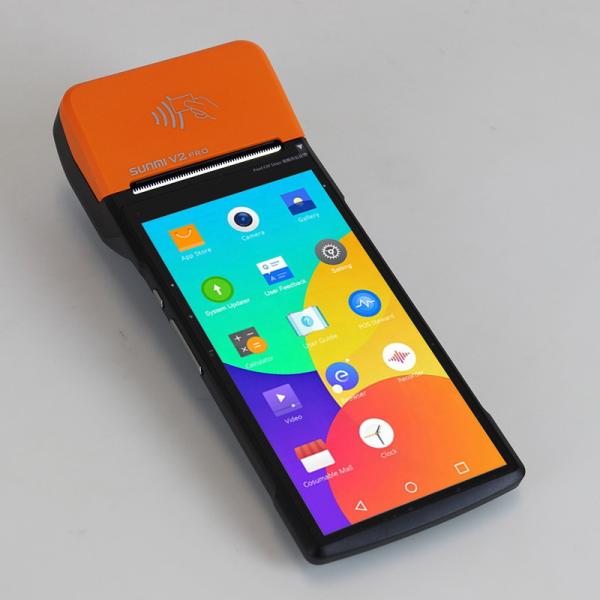 Buy cheap Smart 4G Wireless Android Handheld Pos Terminal With 1D Scanner from wholesalers