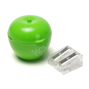 Buy cheap Double Hole Apple Pencil Sharpener PS Plastic Handheld from wholesalers