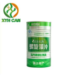 Buy cheap Tin Cans for Milk Powder ROHS Certification CMYK Printing PMS Printing Round Powder Empty Cans with Customized Sizes from wholesalers