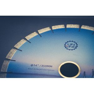 350mm Diamond Cutting Disc for Different Hardness Granite Stainless Steel and