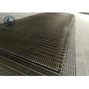 Buy cheap High Precision Wedge Wire Screen Panels Johnson Wound Screen Plate from wholesalers