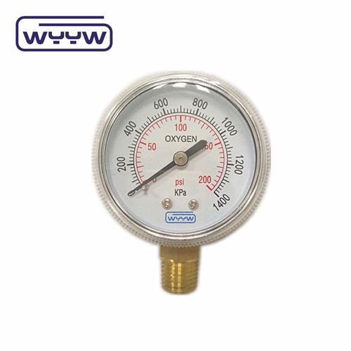 Buy cheap oxygen cylinder pressure gauge from wholesalers