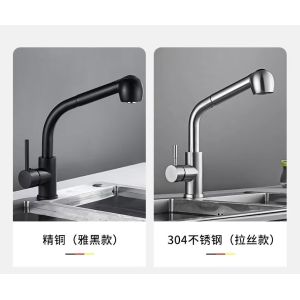 Black Pull Out Sanitary Ware Faucet
