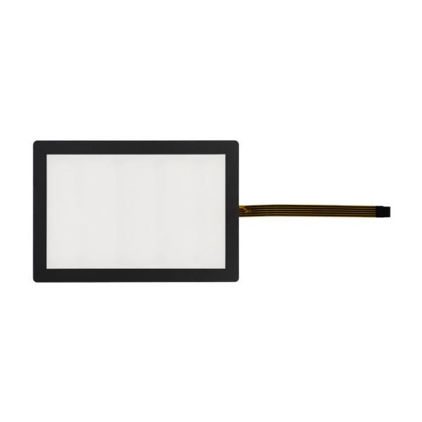 Quality 10ms Response Time 10.1'' 5 Wire Resistive Touch Panel With Black Bezel Surface Hardness 3H for sale