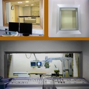 Buy cheap 150 Kv X Ray Lead Glass Customized Radiation Shielding from wholesalers