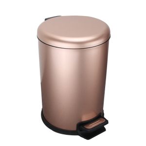 China 410 Stainless Steel Smudge Resistant 5 Liter Trash Can on sale