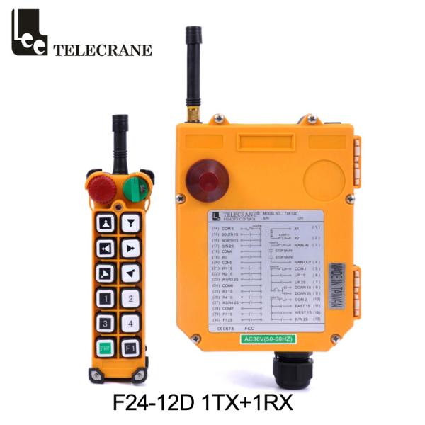 Telecrane F24-12D Industrial Radio Remote Control Tendam Crane Wireless Remote