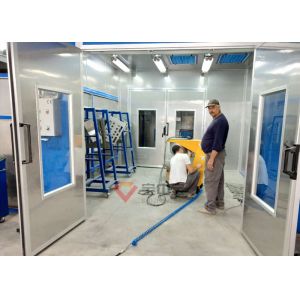 Buy cheap Power Collection Booth In Powder Coating Line Manual Paint Room from wholesalers
