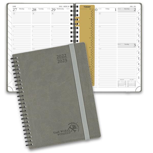 Quality 100GSM Ivory Paper Student Weekly Planner 2023 2023 Vertical Layout for sale