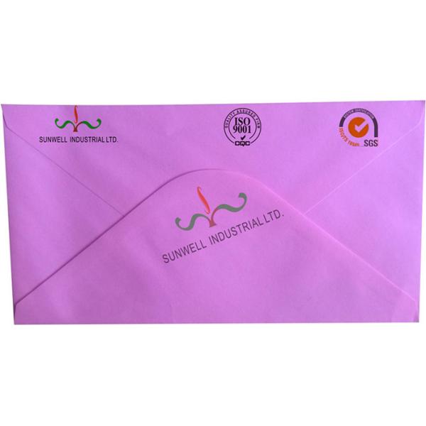 Quality Recyclable Custom Self Seal Envelopes , Offset Paper Custom Embossed Envelopes for sale