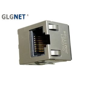 Buy cheap 2.5 G / 5 G Base T Vertical Rj45 POE Magjack Support UPOE Plus 120W from wholesalers