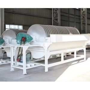 High Capacity Magnetic Drum Concentrator For Mineral Processing
