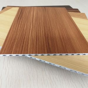 Buy cheap Light Weight Fireproof Wood Grain Aluminium Core Panel , Aluminium Advertising Boards from wholesalers