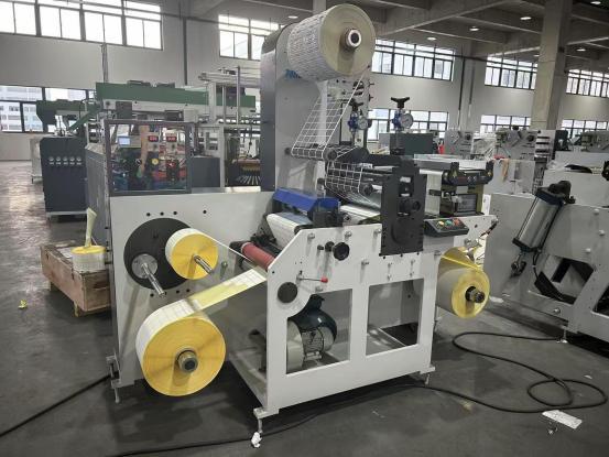 SR-350YB High-Efficiency Rotary Blank Label Die Cutting & Slitting Machine
