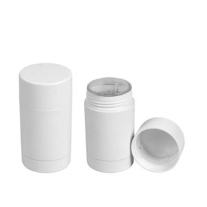 15g Trendy Roll On Deodorant Bottles Round Shape Twist Top Squeeze Bottle 68.5mm