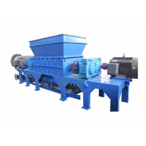 Industrial Hard Disk Shredder Machine Compact Structure Double Shaft Design
