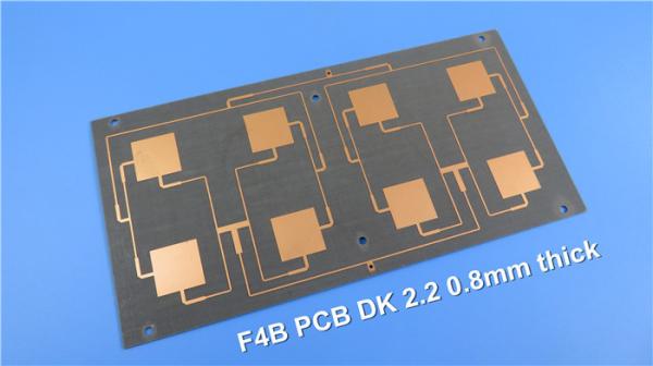 Buy cheap F4B High Frequency PCB PTFE RF PCB Built on 1.60mm thick with Immersion Gold, Silver, Tin and OSP from wholesalers