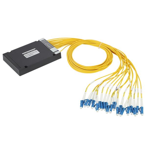 1270nm 1610nm Fiber Optic 18 Channels CWDM DWDM Mux Demux ABS Box 2.0mm 3.0mm SC