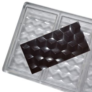 Buy cheap Household Rectangular Custom Chocolate Molds Polycarbonate DIY Customized from wholesalers