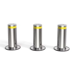 China Hydraulic Telescopic Automatic Rising Bollards With Crash Tested PLC Control Box on sale