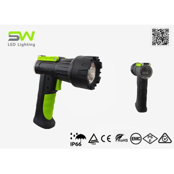 10W Rechargeable Pistol Grip Brightest Hunting Flashlight