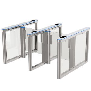 Buy cheap Metro station Fastlane Optical Turnstiles Automatic 900mm Acess Control System from wholesalers