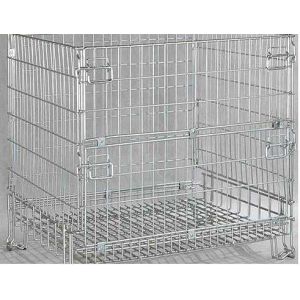 Buy cheap Metal Dump Bin  Steel Mesh Storage Cages from wholesalers