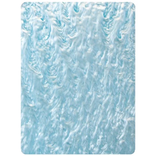 Buy cheap Light Blue Pearl Marbling Perspex Cast Acrylic Sheet 3mm Thickness from wholesalers
