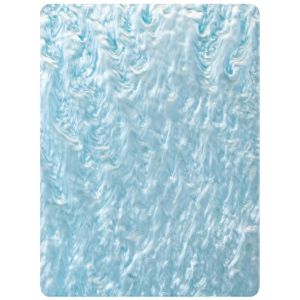 Buy cheap Light Blue Pearl Marbling Perspex Cast Acrylic Sheet 3mm Thickness from wholesalers