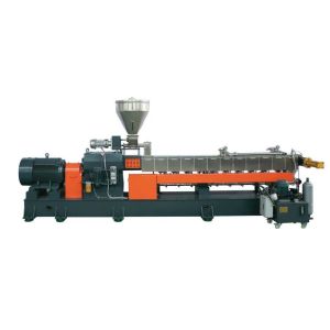 Buy cheap Fully Automatic Twin Screw Plastic Extruder Low Noise Temperature Resistance from wholesalers