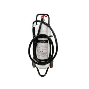 China St12 Foam Fire Extinguisher Chemical Trolley 25L Coated White on sale