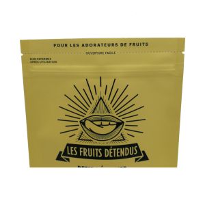 Biodegradable Kraft Food Bags Reusable Pouch Stand Up Bag compostable