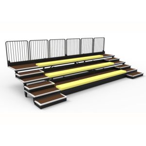 Buy cheap Echo Polymer Telescopic Seating Systems Power Operation For Stadium from wholesalers