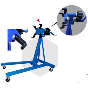 Buy cheap 2000LB Powder Coating rotating engine and gearbox support stand from wholesalers