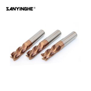 1-20mm Carbide Roughing End Mills Segment Corner Radius Milling Cutter For Steel
