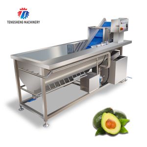 180KG Vegetable apple multi-function air bubble cleaning machine Eddy current