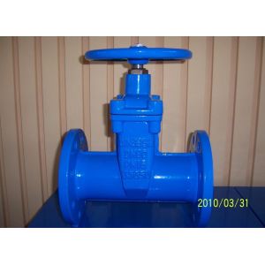 DIN non-rising stem F5 cast iron gate valve