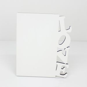 Buy cheap Gloss White 127g 180x150mm Sublimation Mdf Photo Frame from wholesalers