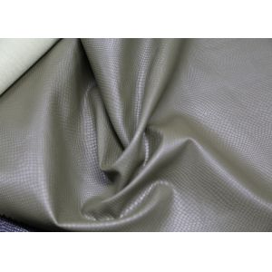 Buy cheap Grey Polyurethane Faux Leather , PU Artificial Leather Eco - Friendly from wholesalers